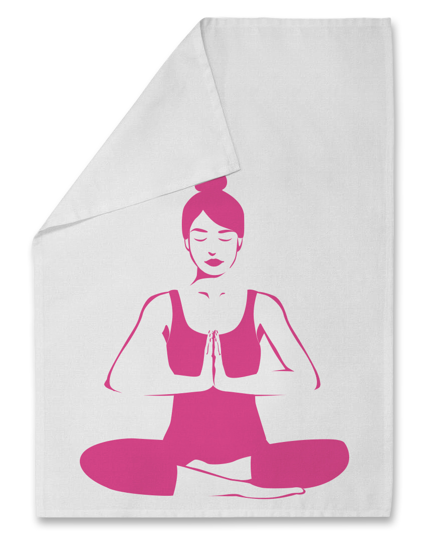 Tea towel - Yogagirl