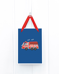 Geschenktüte Midi - Feuerwehrelefant