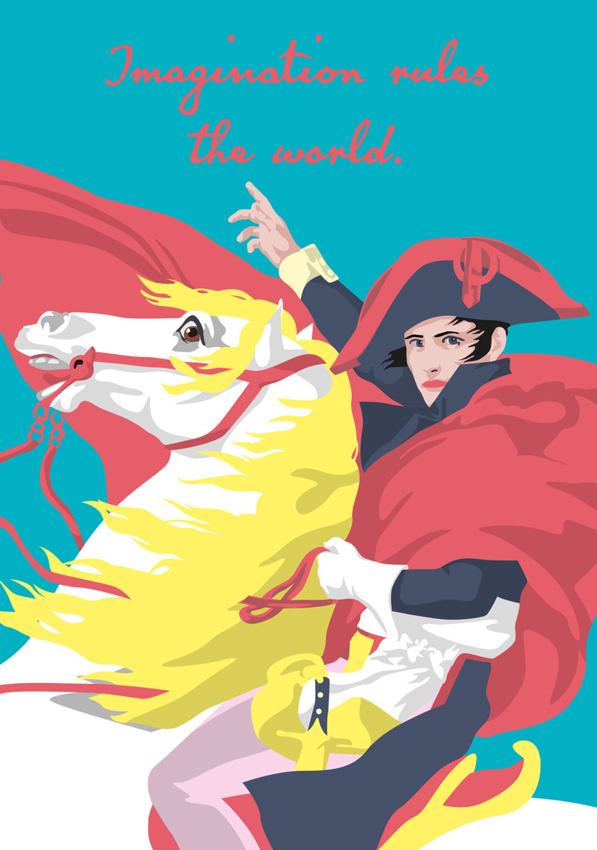 Postcard - pop art new generation - Napoleon