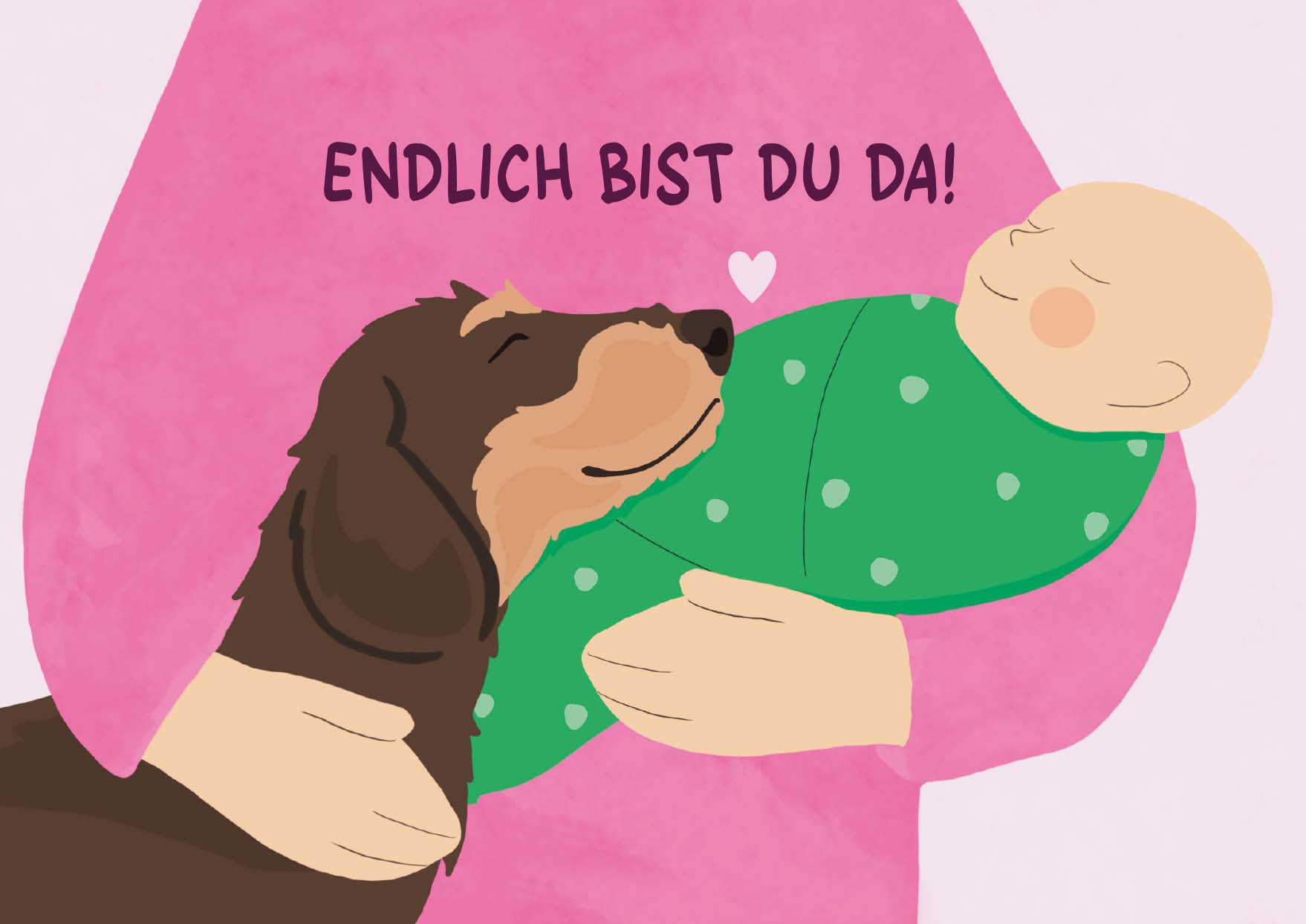 Postkarte - Alfie's Greetings - Babynews