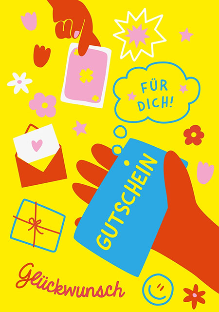 Postcard - poppins - Voucher