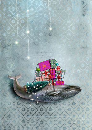 Postcard - La Tack - xMas-wal