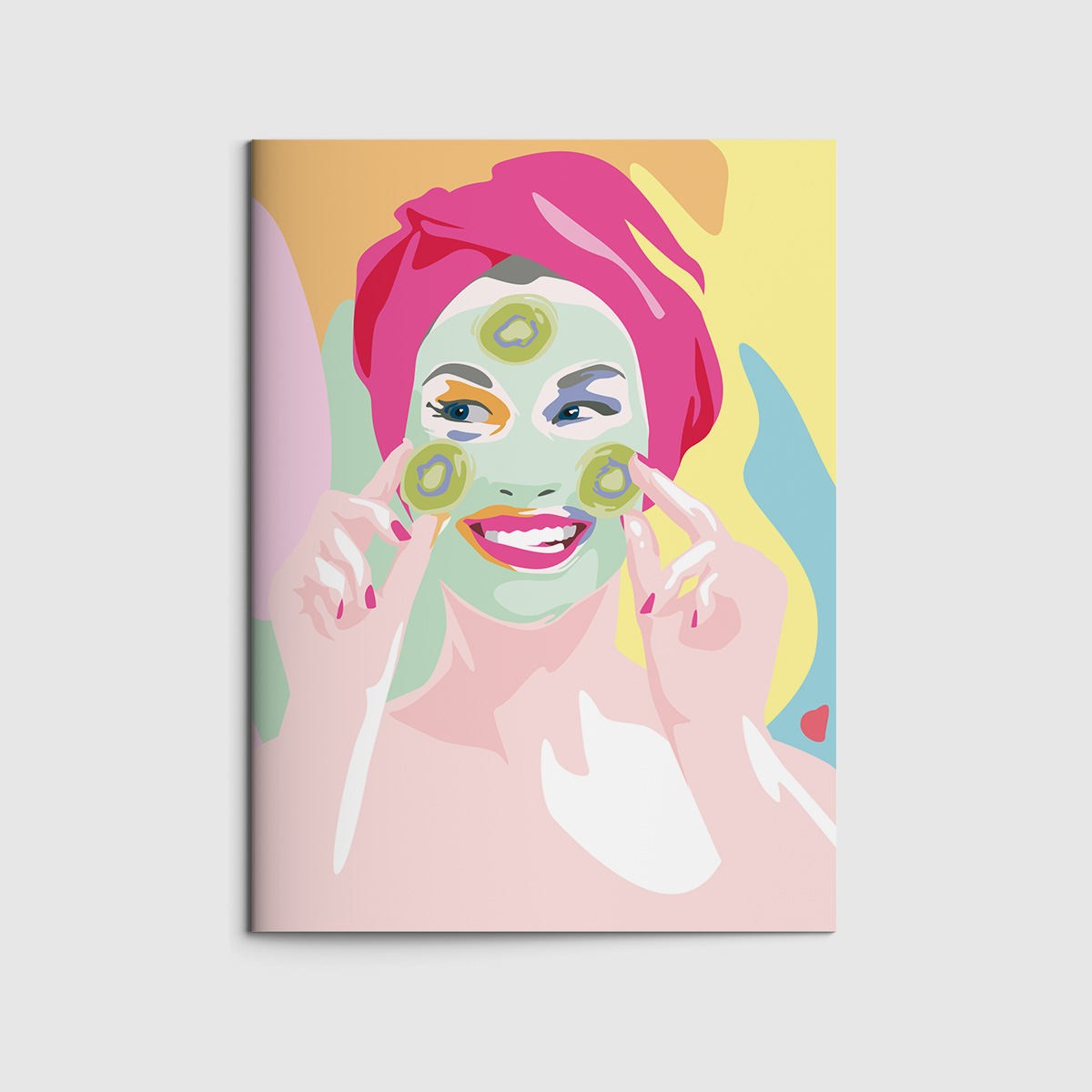 Booklet A6 - neonstyle - Happy Life