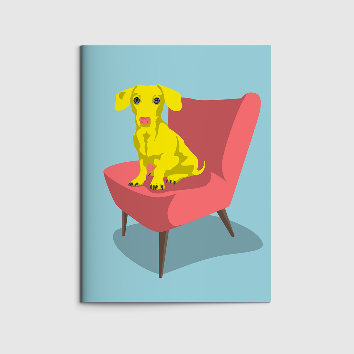 Booklet A6 - neonstyle - Wuff Vibes