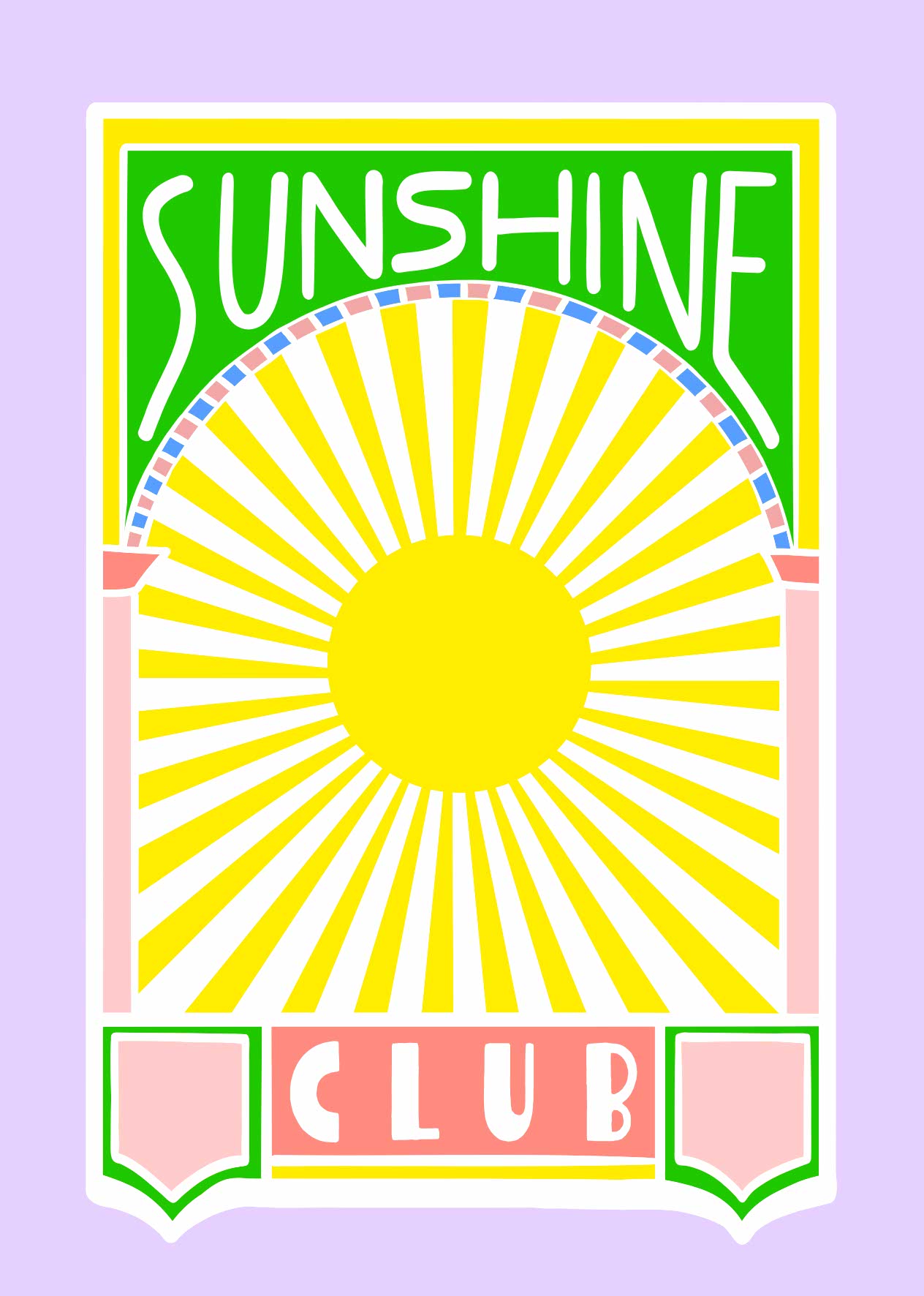 Postkarte - Limo & Mo - Sunshine Club