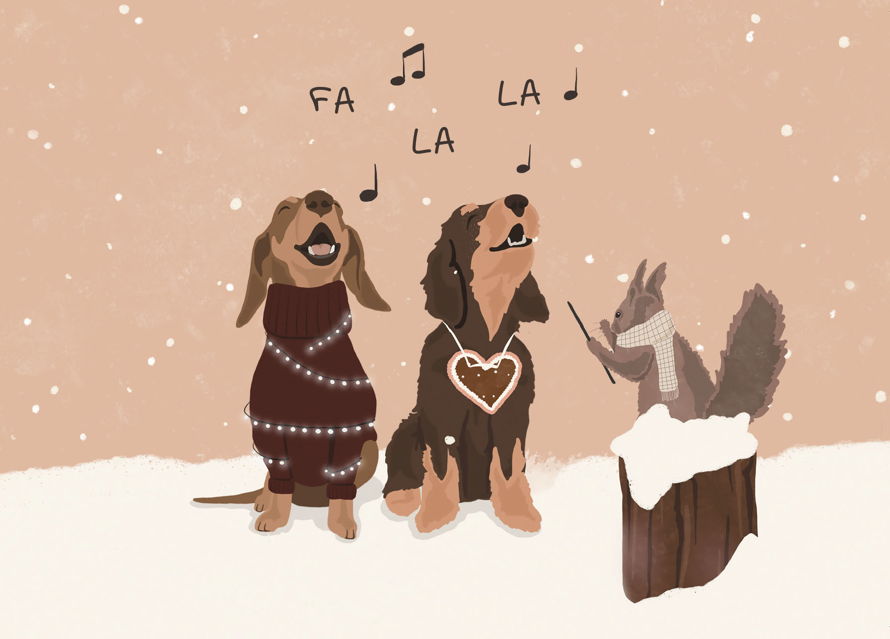 Postkarte - Alfie's Greetings - Falala