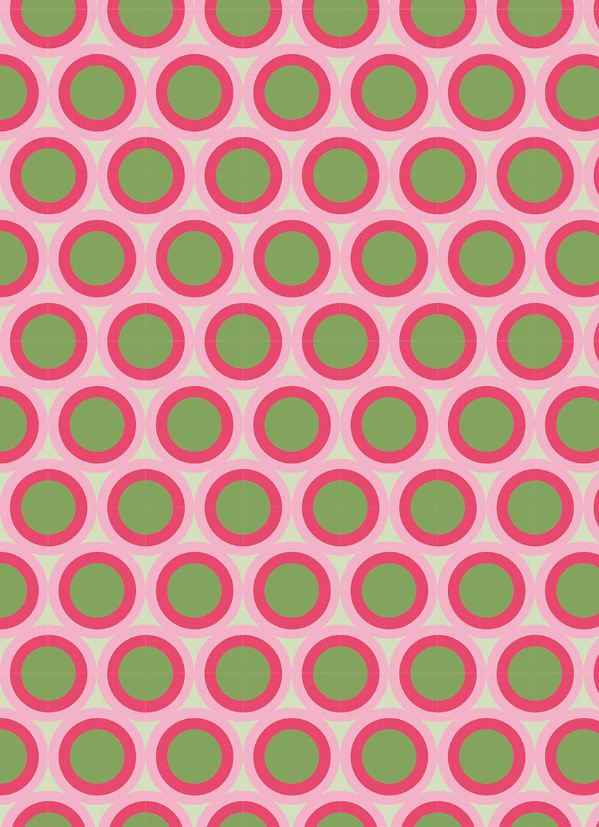Geschenkpapier - toni starck pattern - Apple Rosy