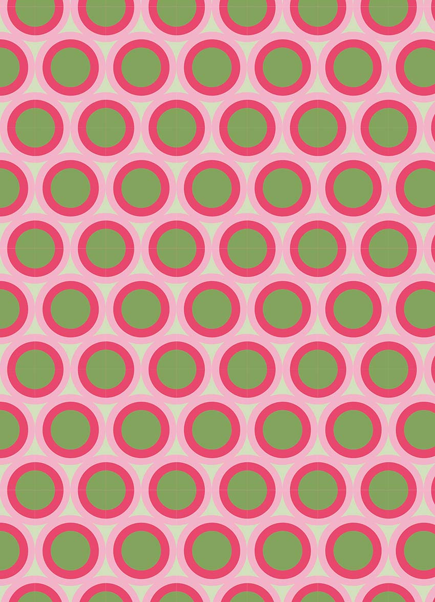 Geschenkpapier - toni starck pattern - Apple Rosy