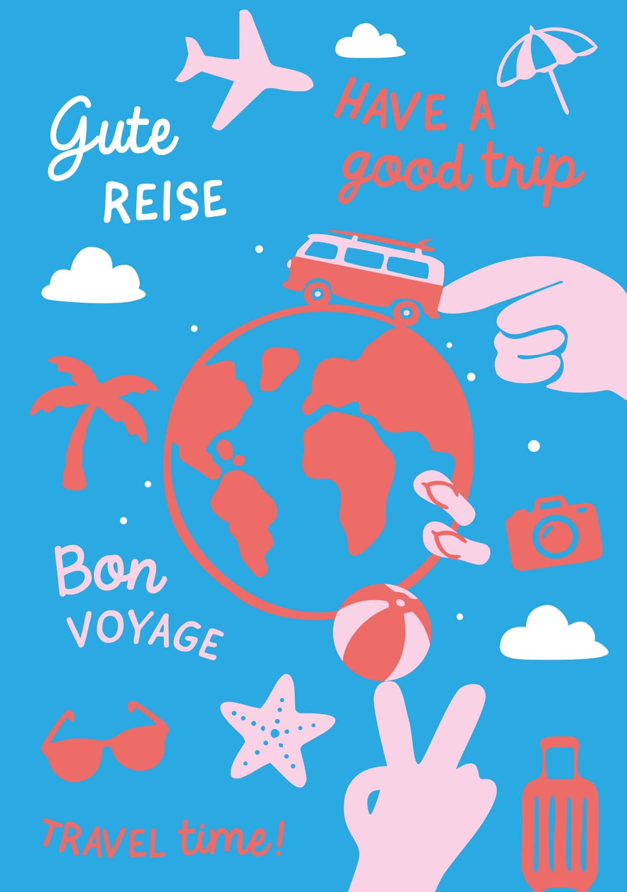Postcard – Poppins – Have a good trip