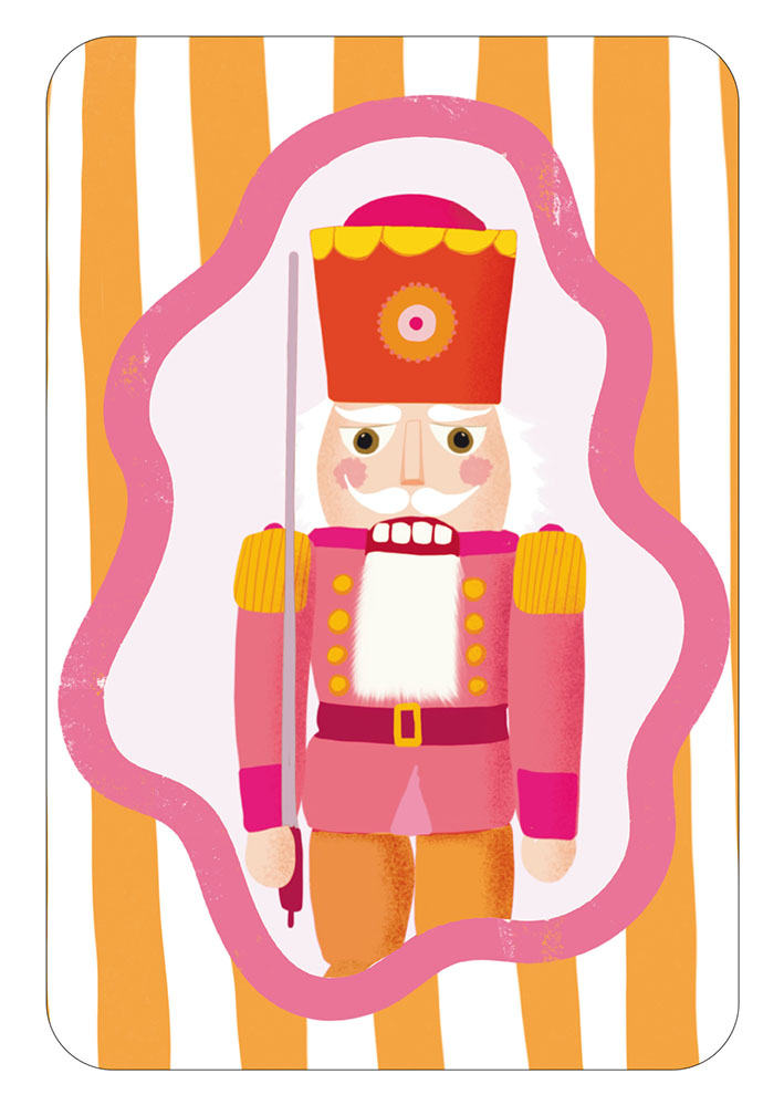 Postcard - Toni Starck - Lollipop - Nutcracker