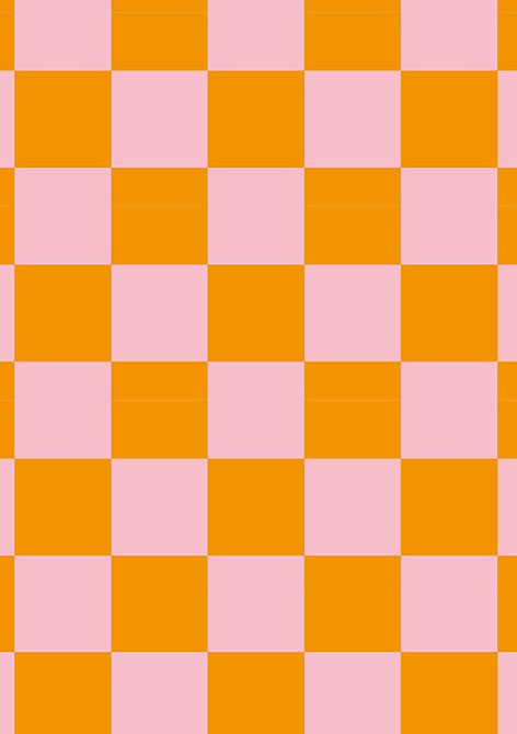 Gift wrap - toni starck pattern - Rosy Checks