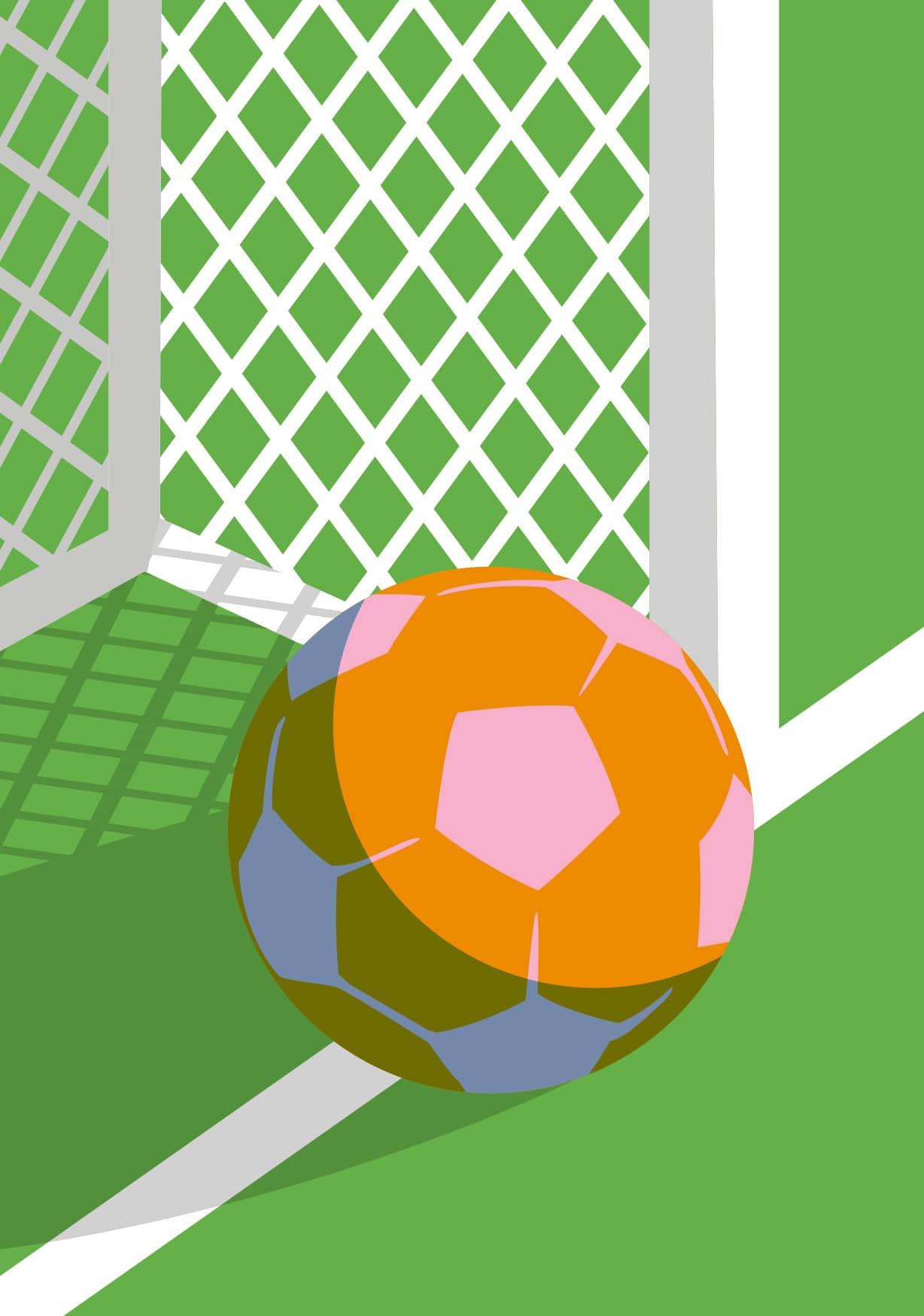 Postcard - sports - Football