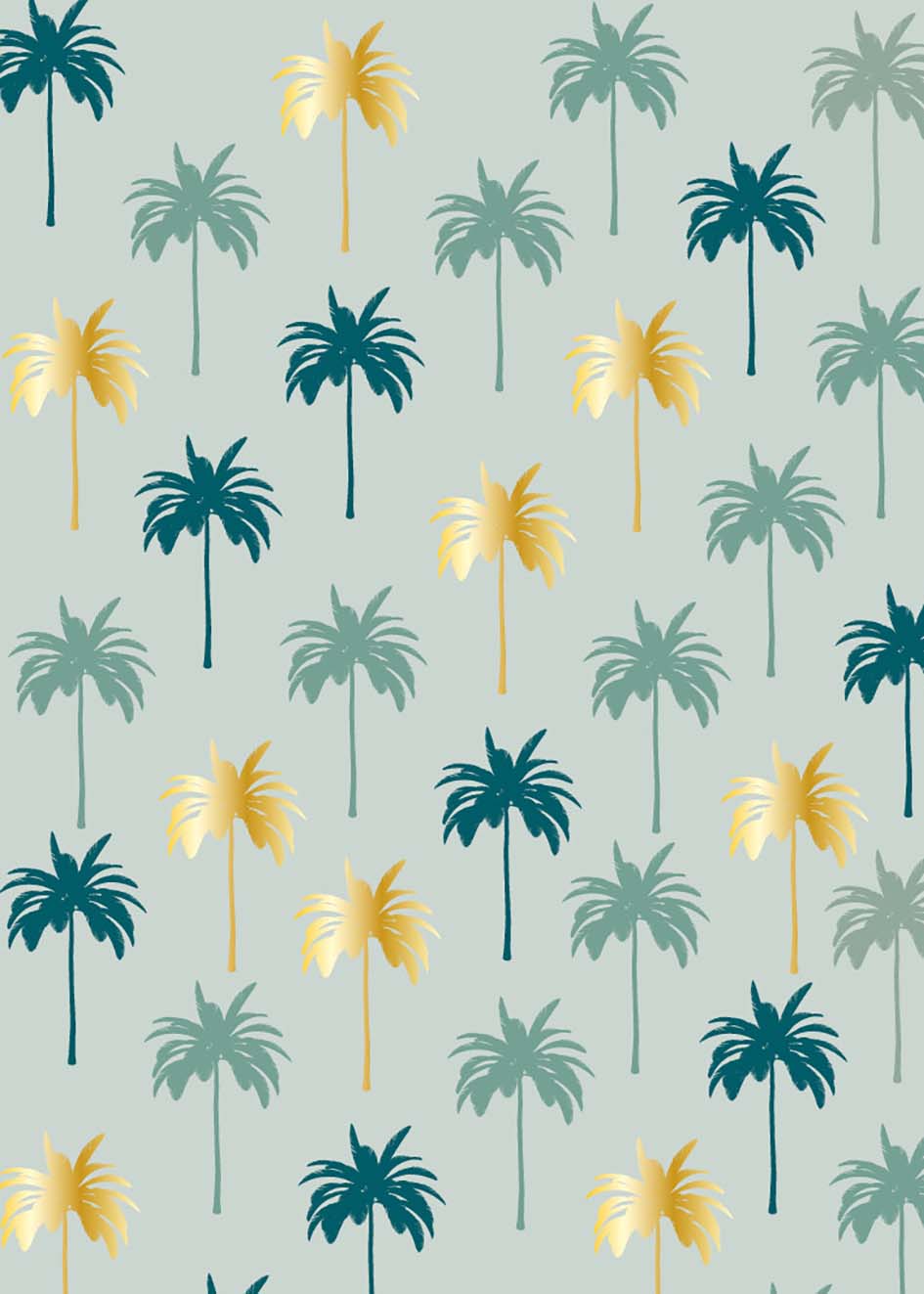 Wrapping paper - Toni Starck Pattern - Palm
