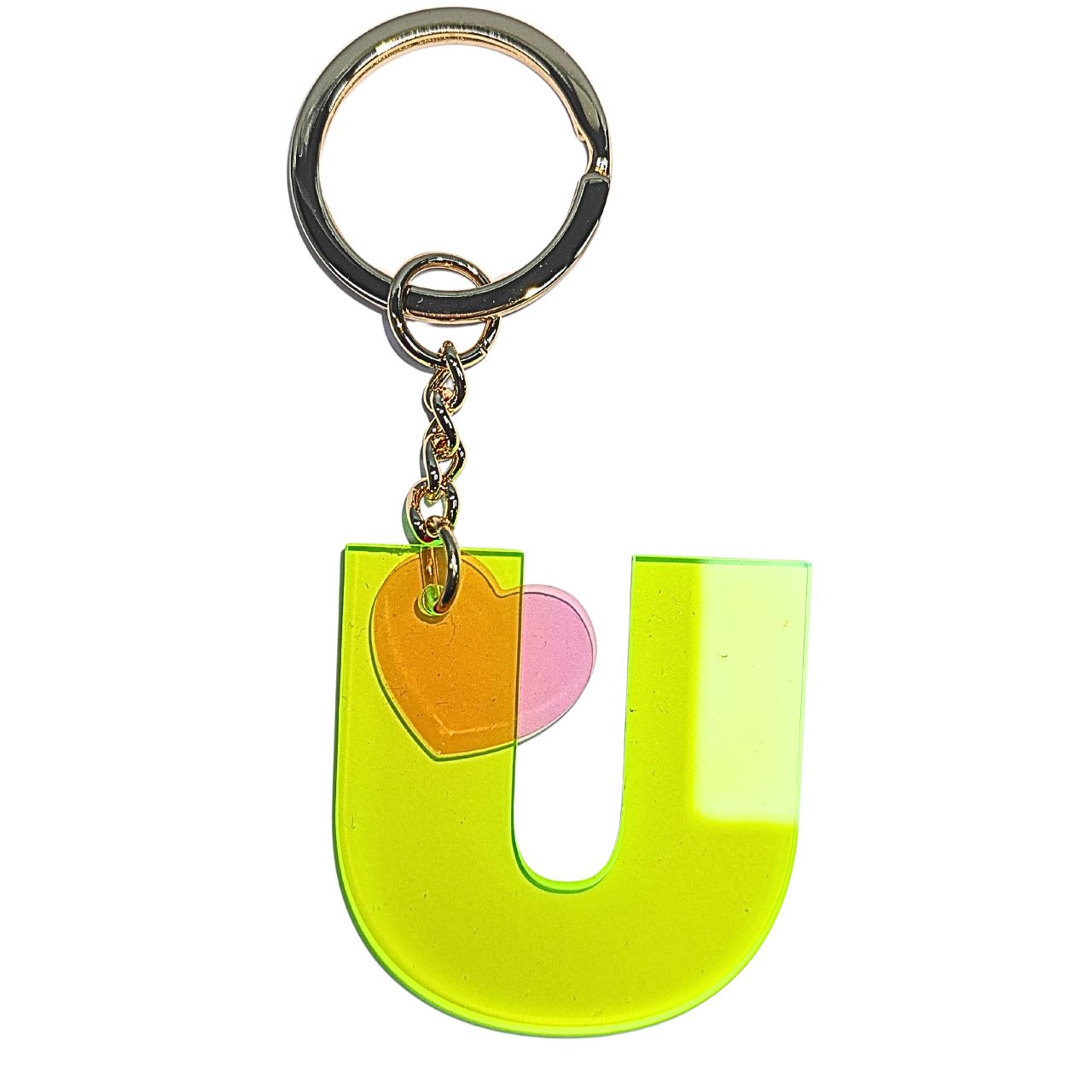 Happy Letters - U - yellow