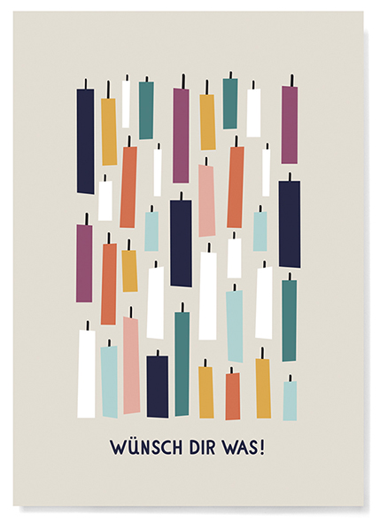 Postkarte - familytree - Wünsch dir was Postkarte - familytree - Wünsch dir was