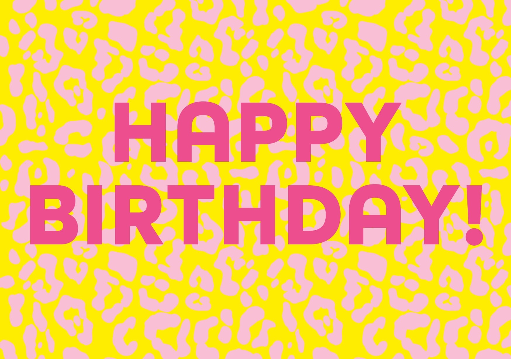 Postcard - happy wrong - Happy Birthday