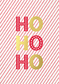 Postkarte - La Card - Hohoho