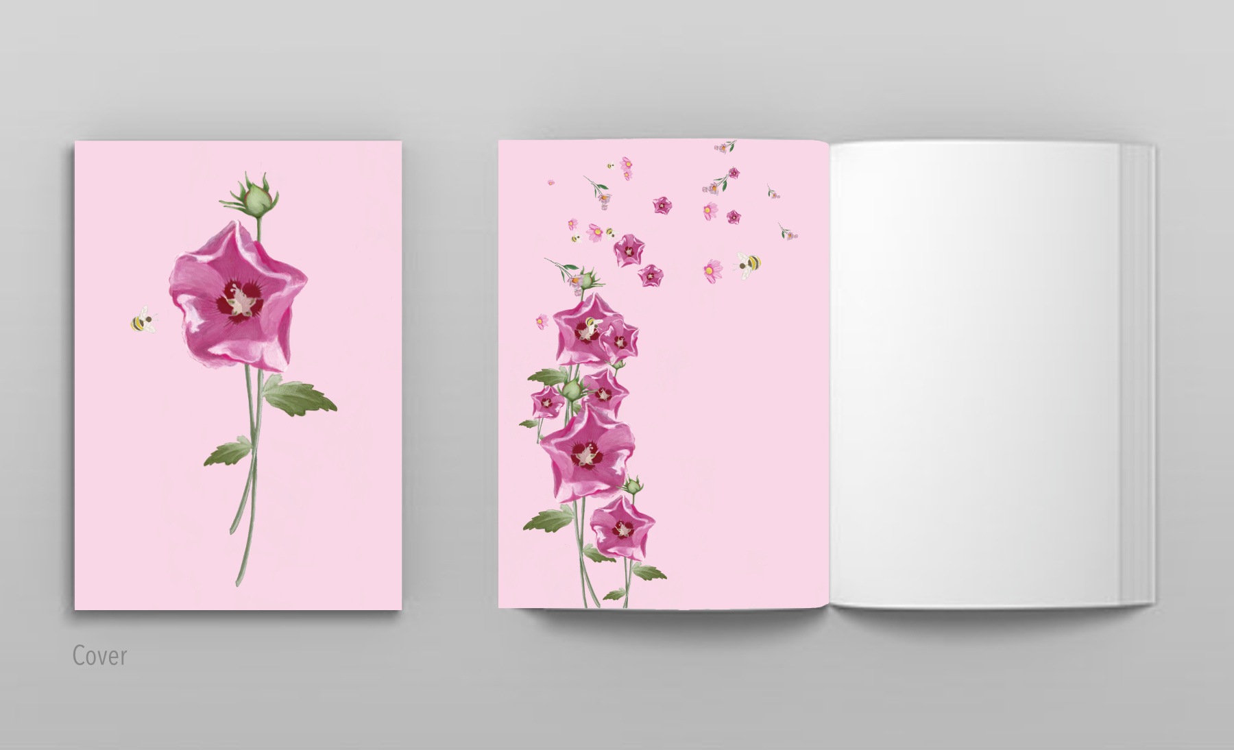 Booklet A6 - m-illu - Mallow pink Booklet A6 - m-illu - Mallow pink