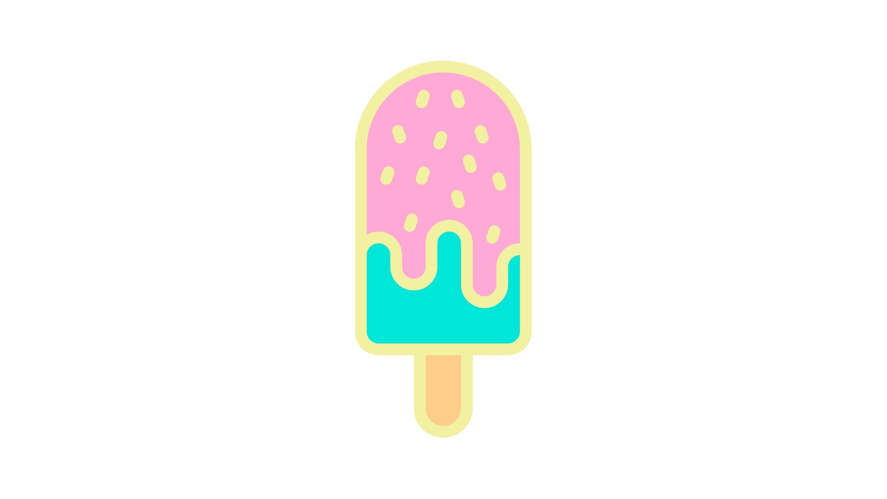 Bügelbild - icecream