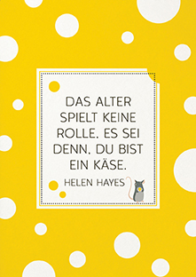 Postkarte - La Card - Käse Postkarte - La Card - Käse