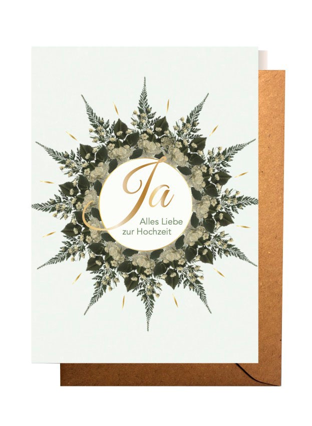 Doublecard C6 - Toni Starck - Ja, Wedding Doublecard C6 - Toni Starck - Ja, Wedding