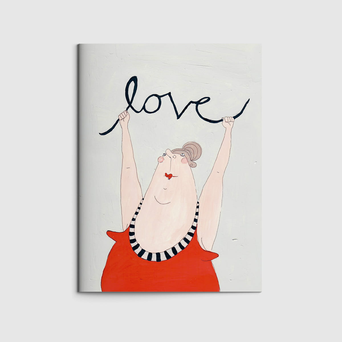 Notizheft A6 - kittiekatstudio - love