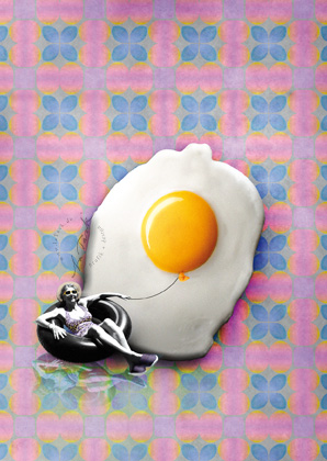 Postcard - La Tack - Egg