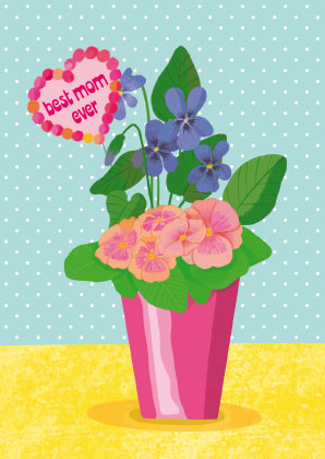 Postkarte - Toni Starck - Primerose