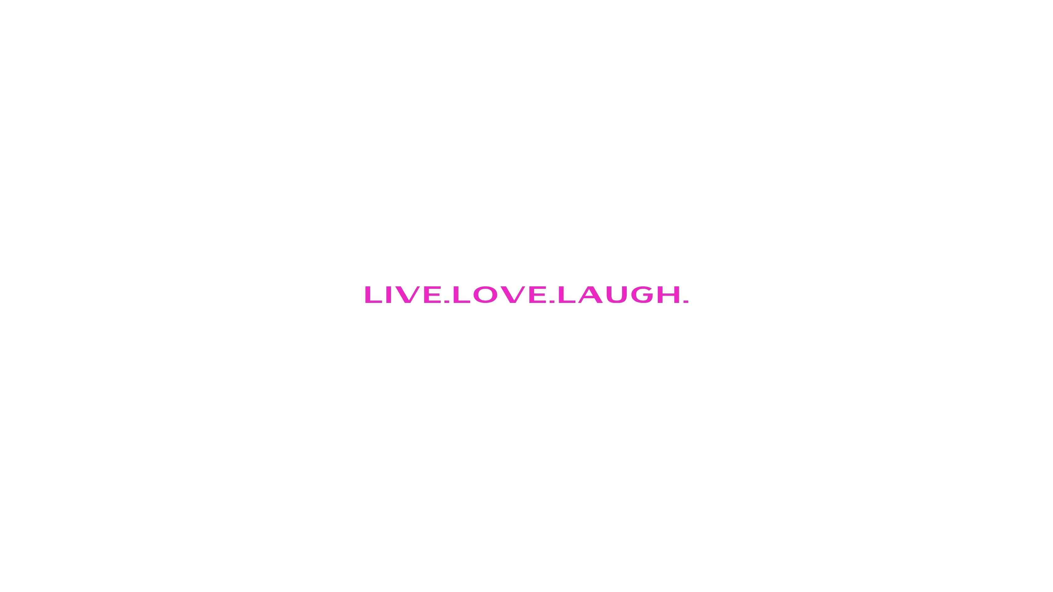 Bügelbild - live.laugh.love