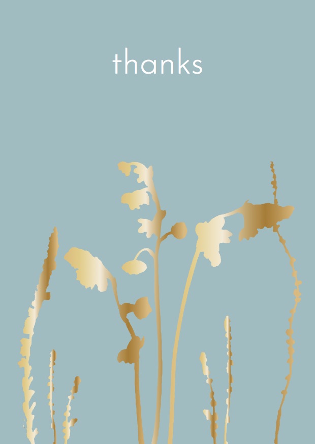 Postcard - Toni Starck - thanks Postcard - Toni Starck - thanks