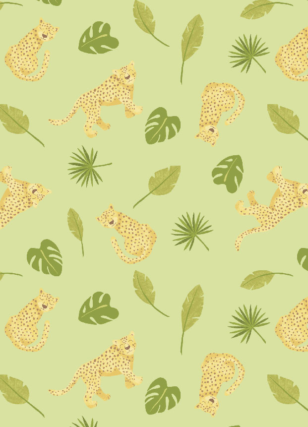 Postcard - Andrea Liesert - LEOPARDEN