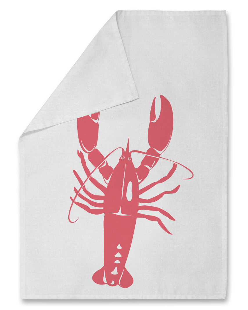 Tea towel - Lobster