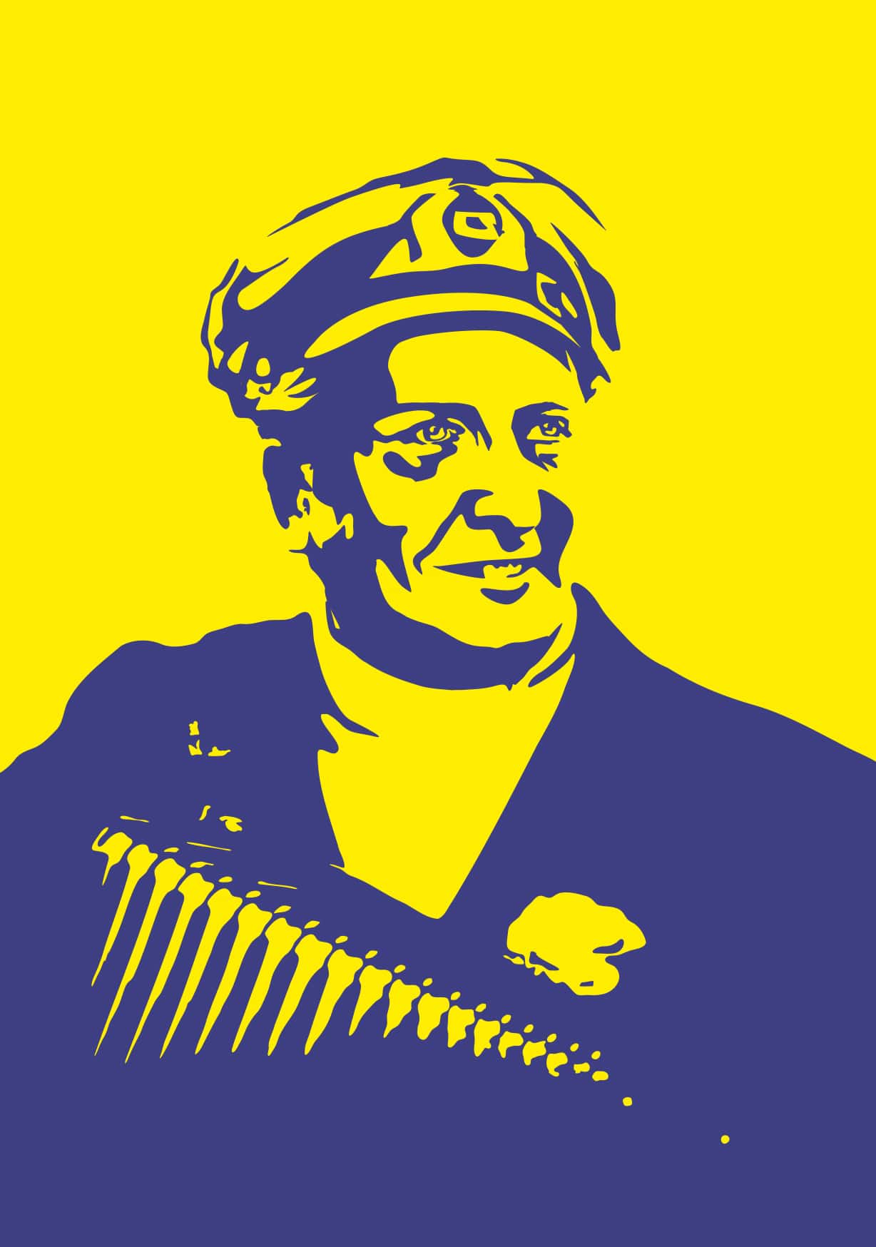 Postcard - Djune - The Blue Harbour Hero