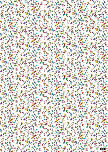 *Geschenkpapier - illi - Konfetti *Geschenkpapier - illi - Konfetti