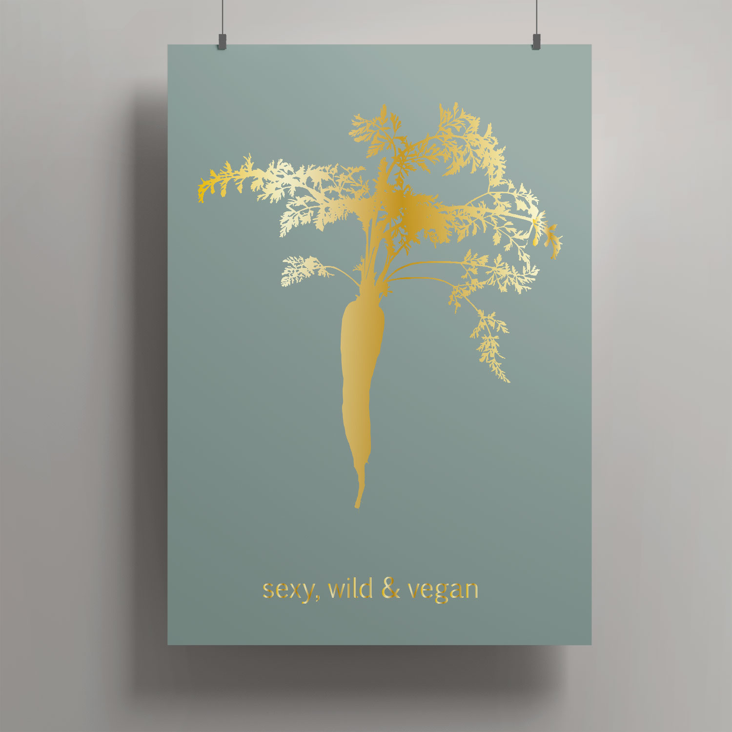 Artprint A4 - Toni Starck - sexy, wild & vegan