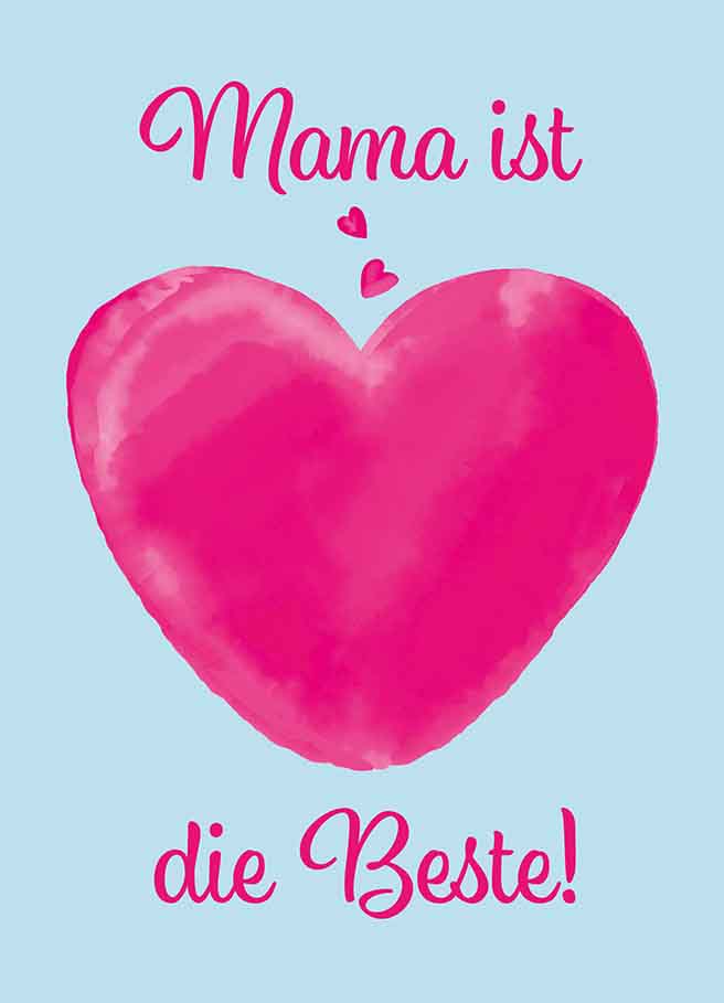 Postcard - m-illu - Mum