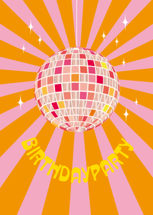 Postcard - Toni Starck - Birthdayparty