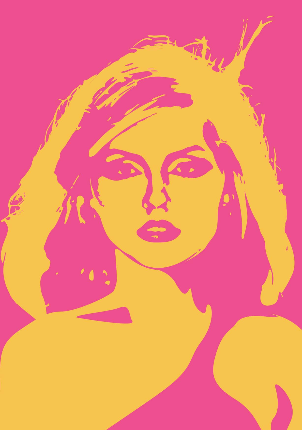 Postcard - Djune - The New Wave Queen