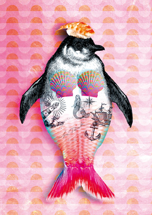 Postcard - La Tack - PinguNixe