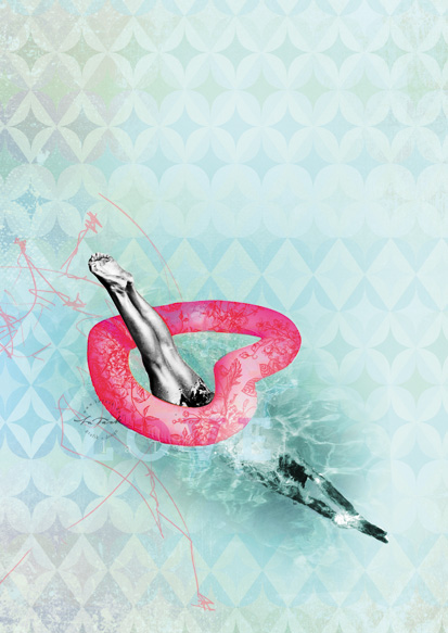 Postcard - La Tack - herzsprung