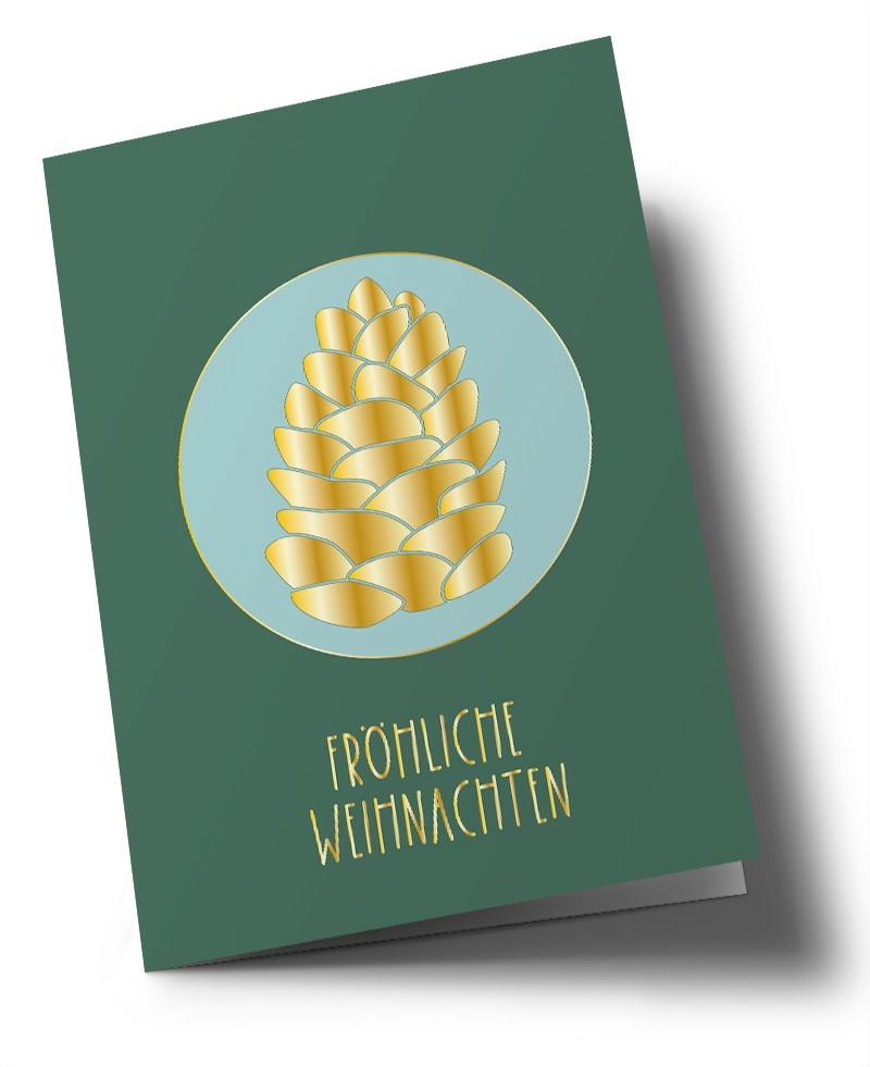 Doublecard C6 - Toni Starck - pinecone green