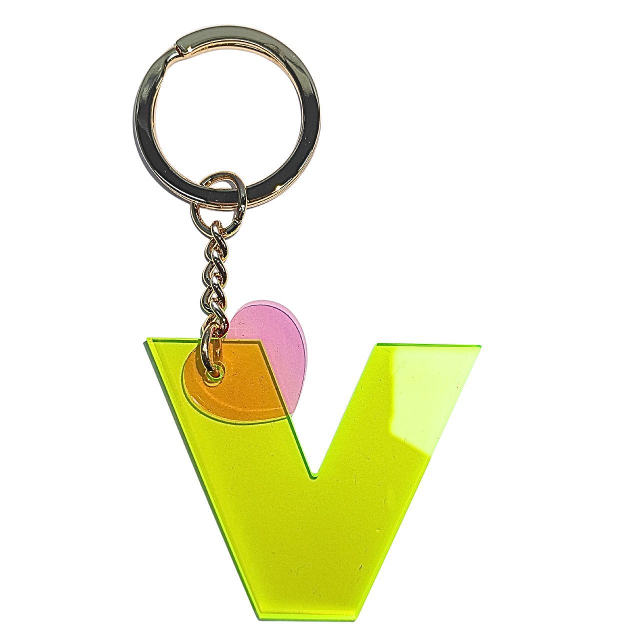 Happy Letters - V - yellow Happy Letters - V - yellow