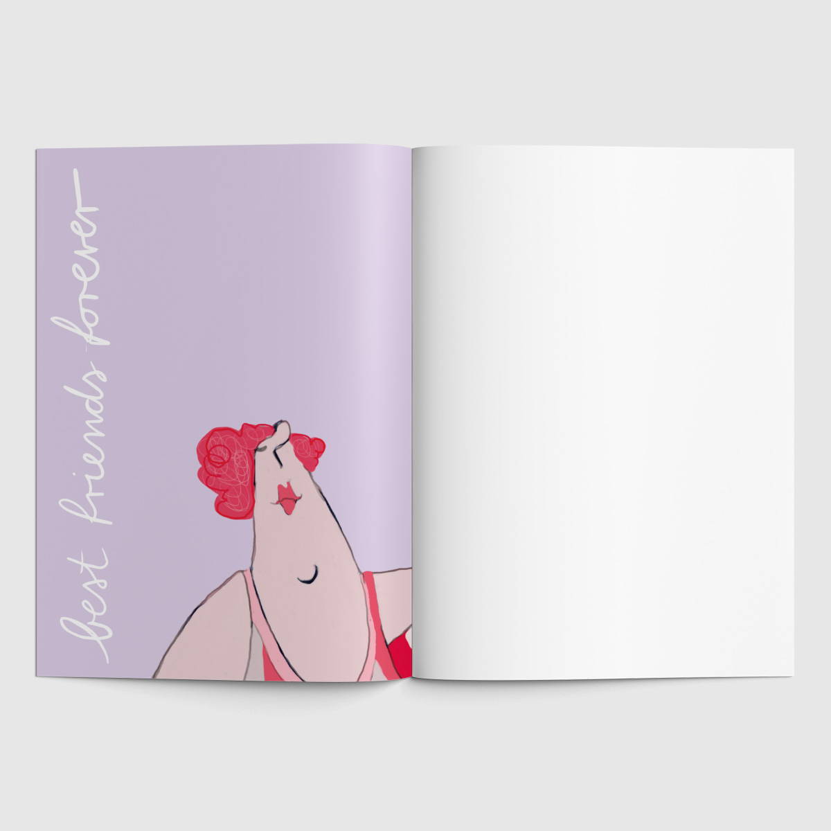 Notizheft A6 - kittiekatstudio - bff