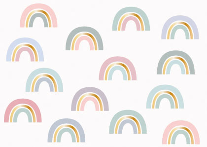 Postcard - Toni Starck - Rainbows