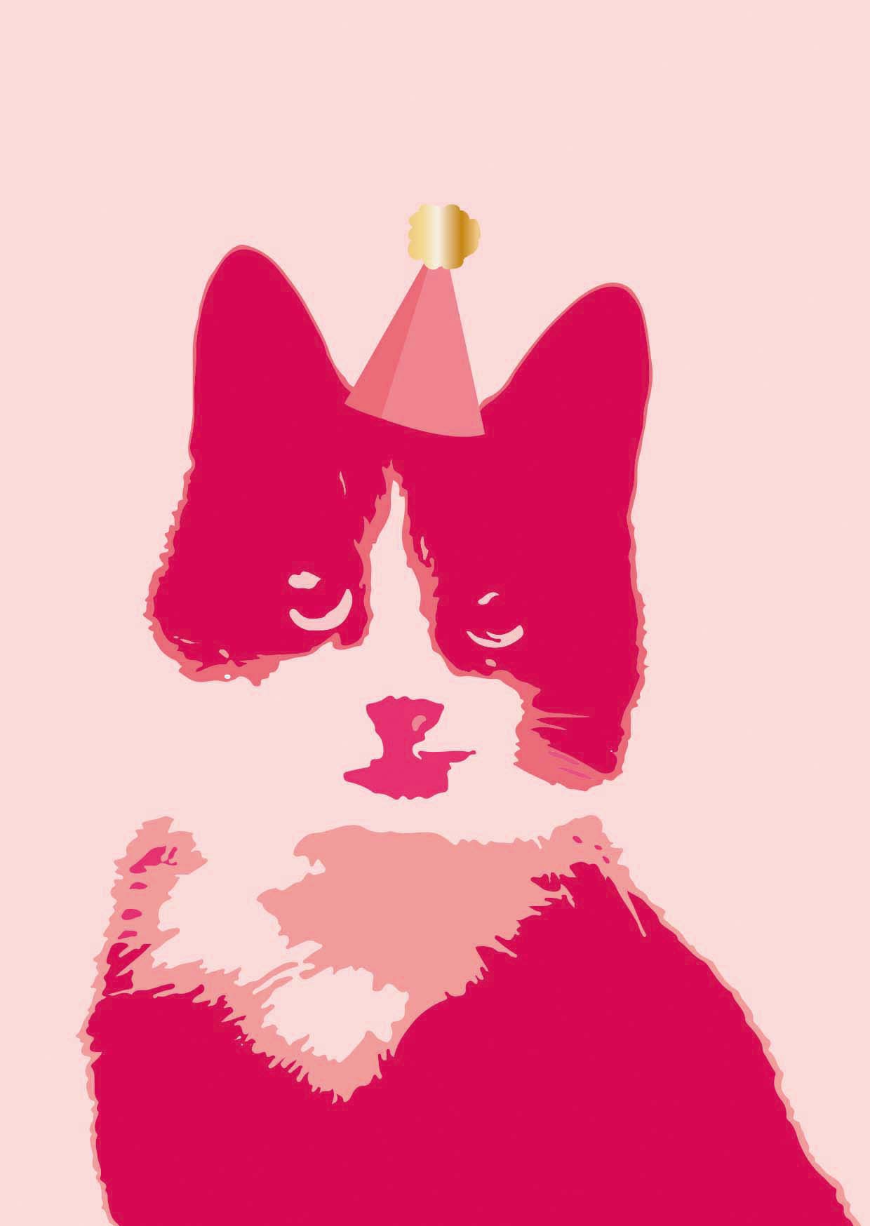 Postkarte - Toni Starck - animal cat