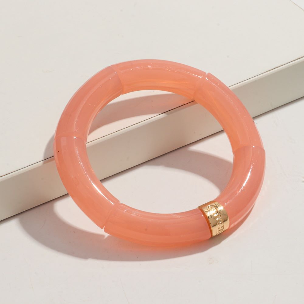 Happy Beads Armband peach