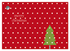 Geschenkanhänger - Merry Christmas, Punkte