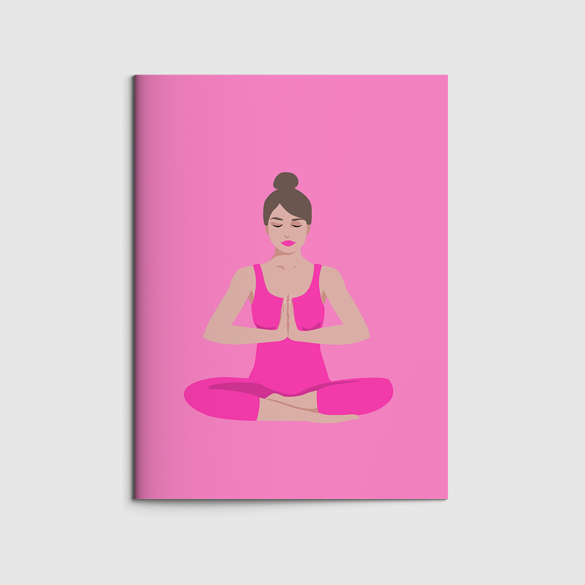 Notizheft A5 - neonstyle - Yogagirls Notizheft A5 - neonstyle - Yogagirls