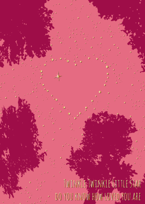 Postcard - Toni Starck - Twinkle night