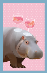 Minicard - Toni Starck - Hippo Cheers